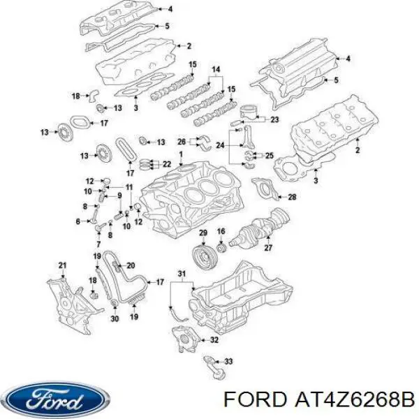 AT4Z6268B Ford