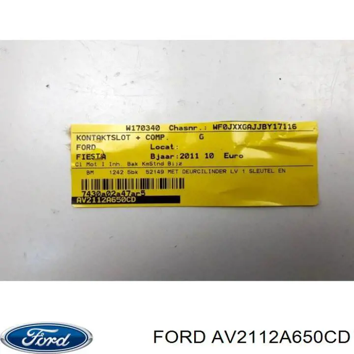  Ford AV2112A650CD цена, от 39.93 USD