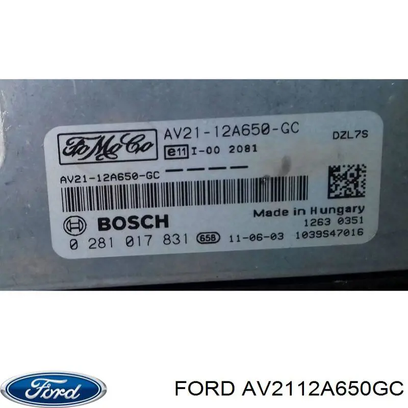 Купить 0281017831 Ford 