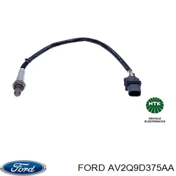 AV2Q9D375AA Ford Лямбда-зонд, датчик кислорода до катализатора