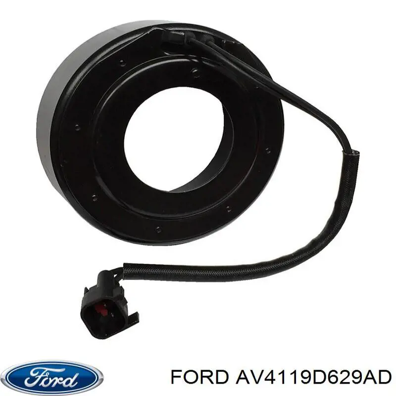 Компрессор кондиционера AV4119D629AD Ford