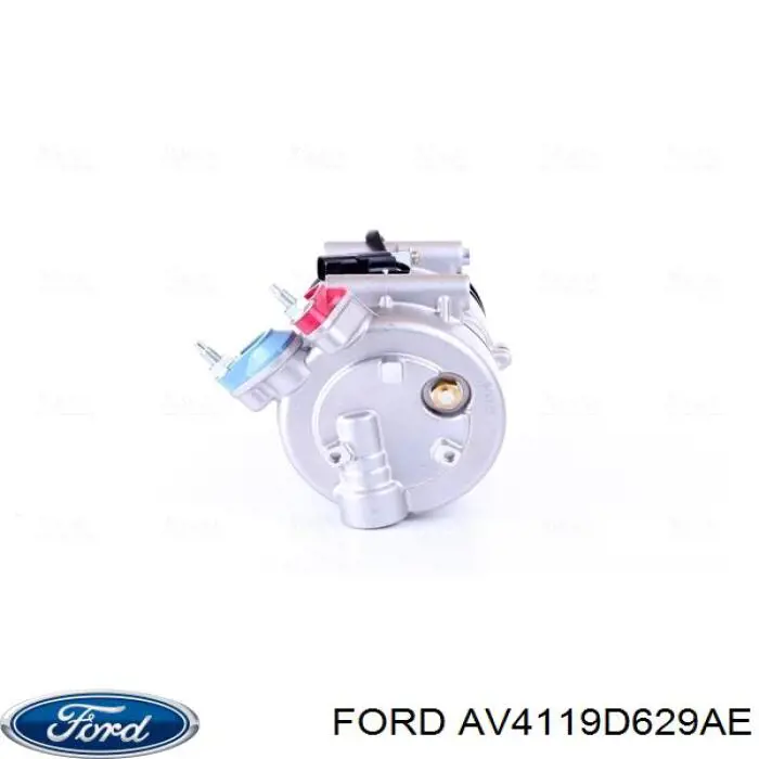Купить AV4119D629AE Ford Компрессор климатической установки