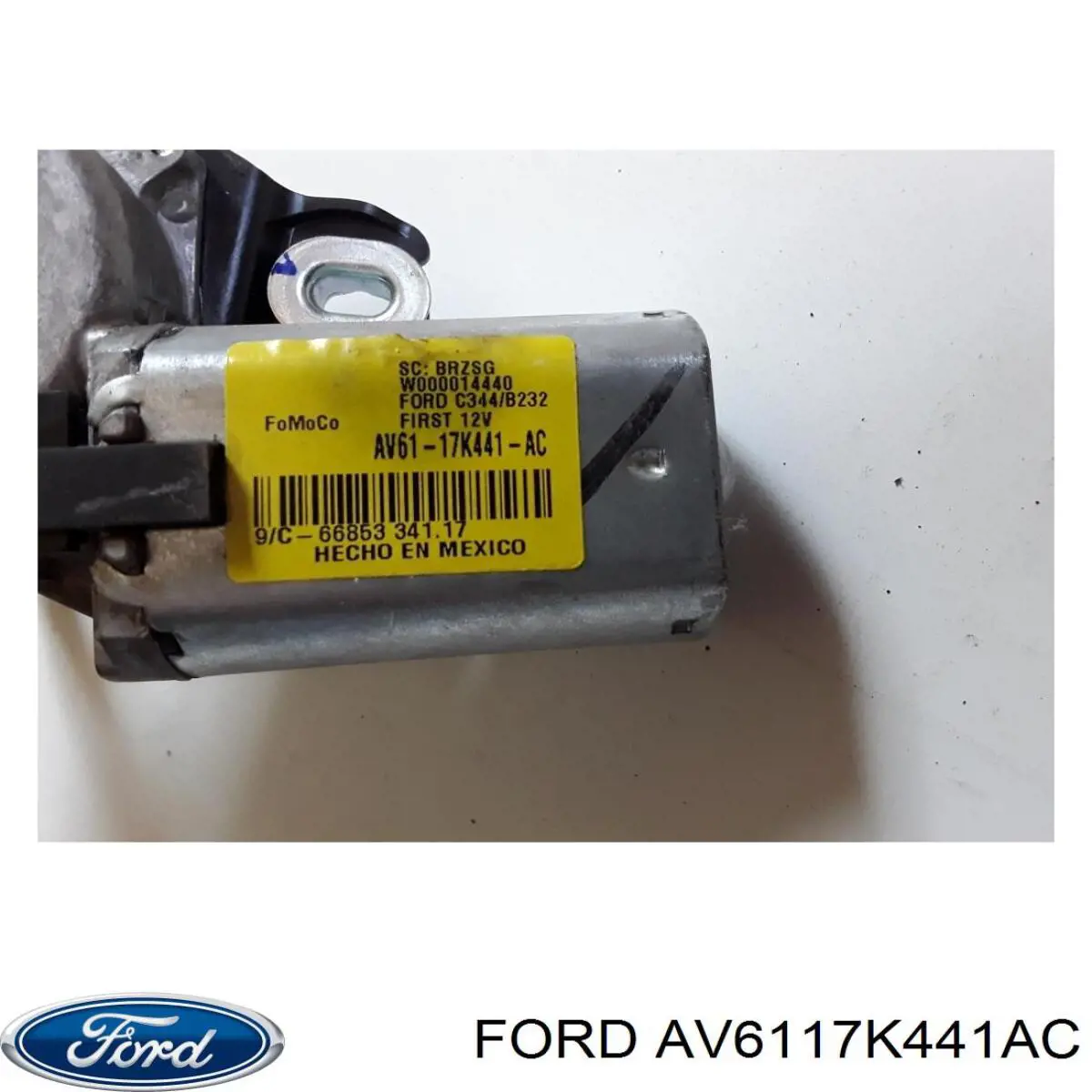 AV6117K441AC Ford Мотор заднего стеклоочистителя