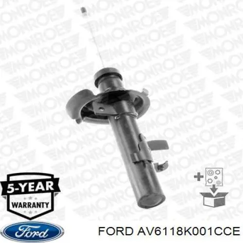 AV6118K001CCE Ford Амортизатор передний левый