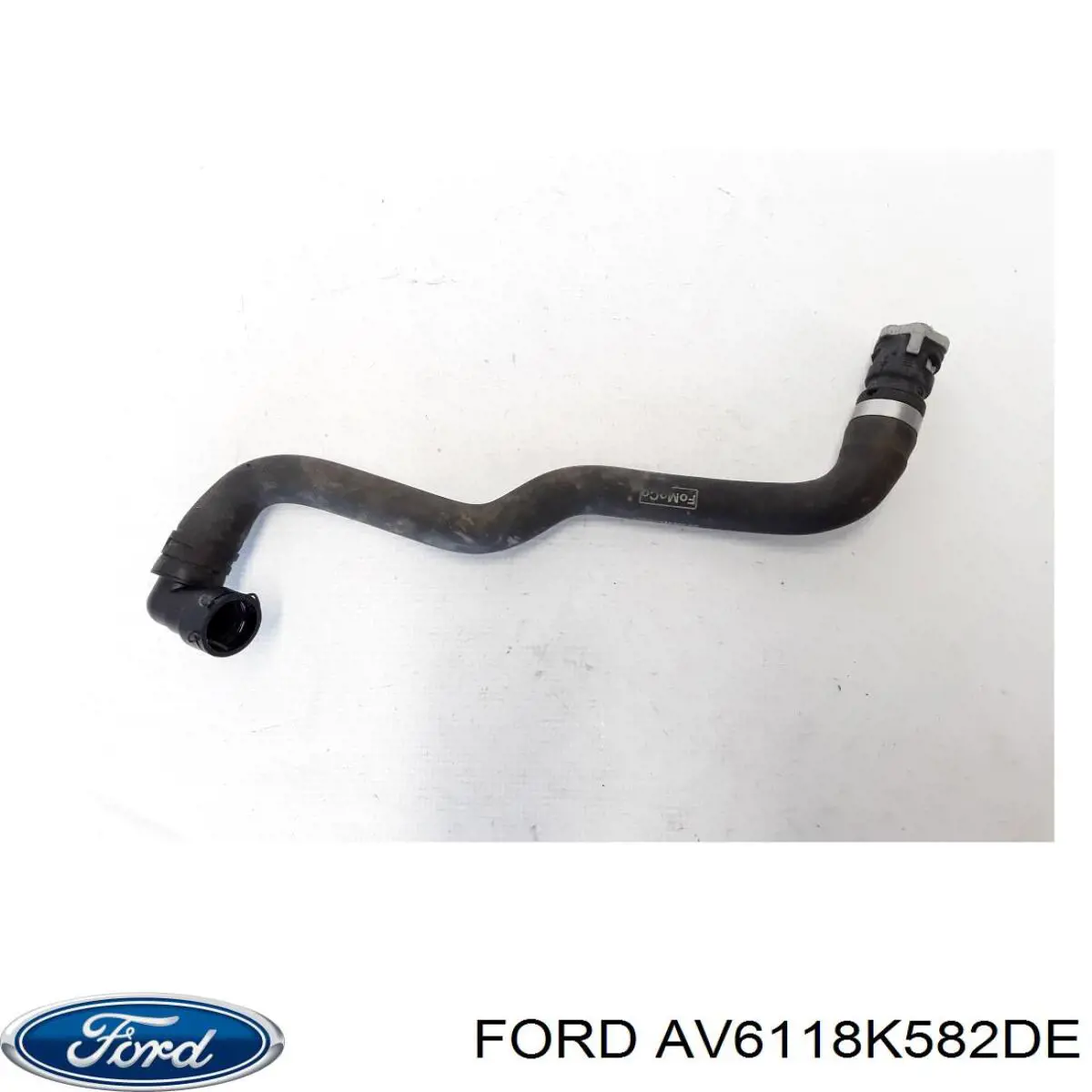 1890812 Ford Патрубок отопителя, обратка