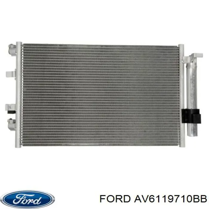 AV6119710BB Ford Конденсатор