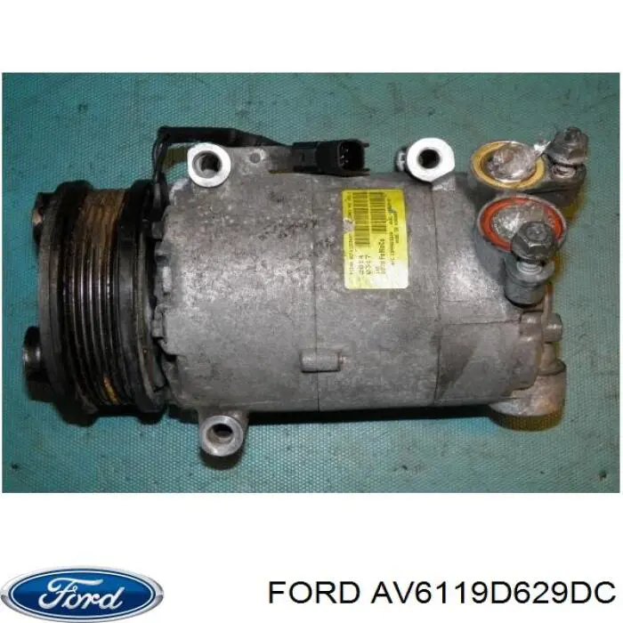 Компрессор кондиционера AV6119D629DC Ford