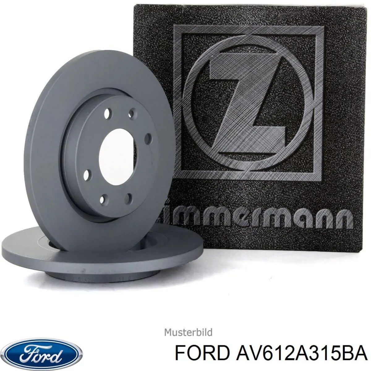 AV612A315BA Ford Дисковый тормоз
