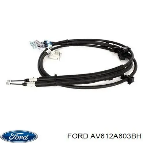 Задний трос ручника Ford AV612A603BH цена, от 44.16 USD