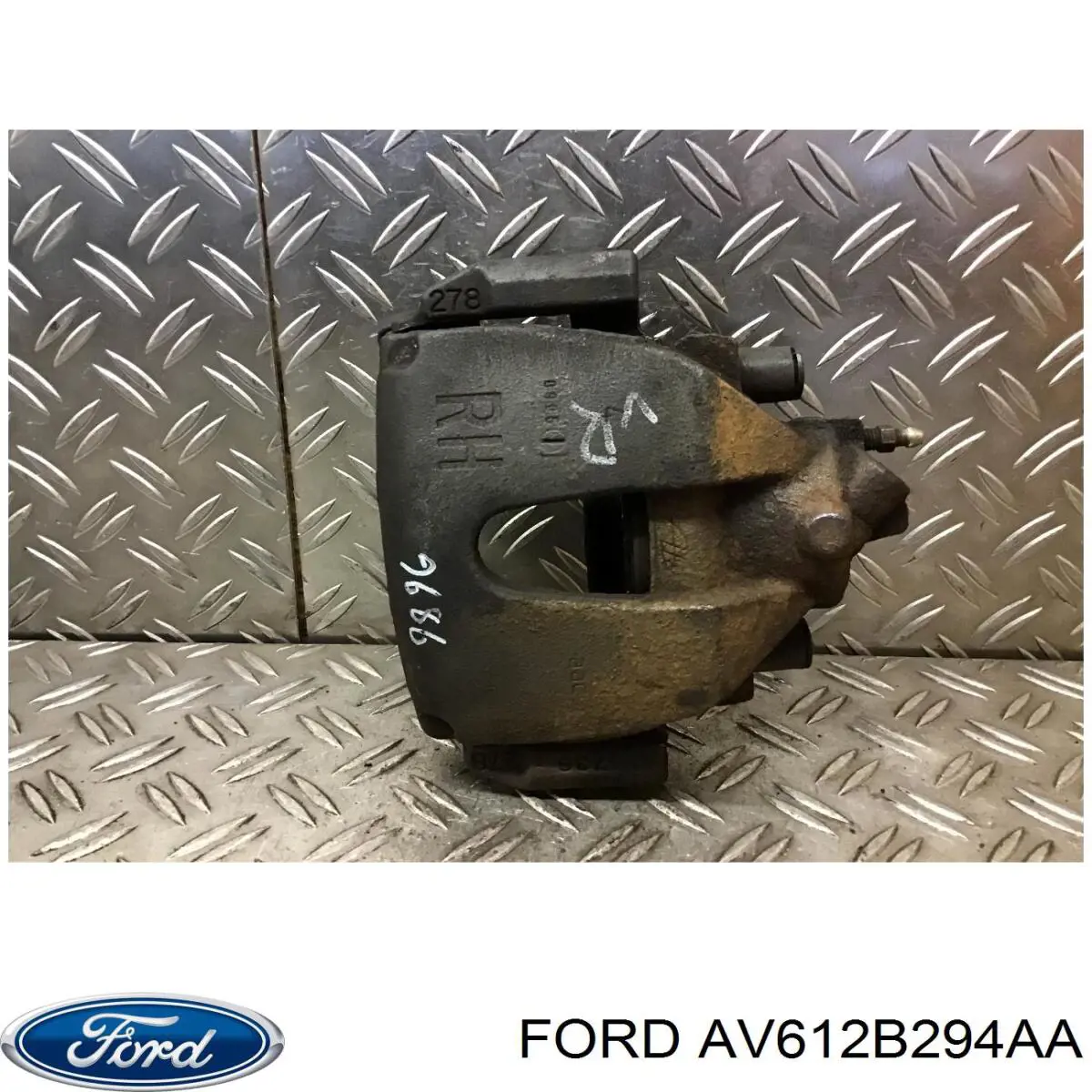 Суппорт тормозной передний правый AV612B294AA Ford