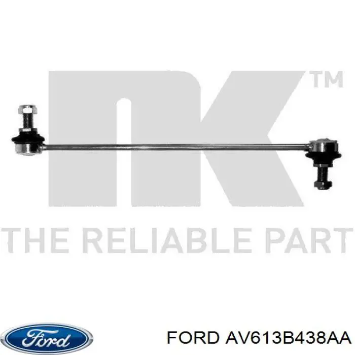 Купить AV613B438AA Ford Амортизационная стойка