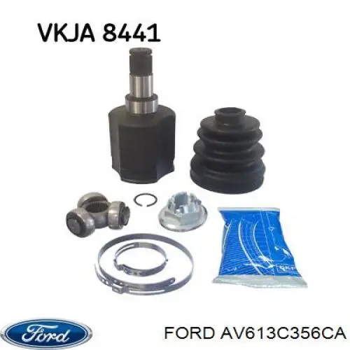 Шарнир угловых скоростей передний левый Asam 98689 цена, от 36.24 USD