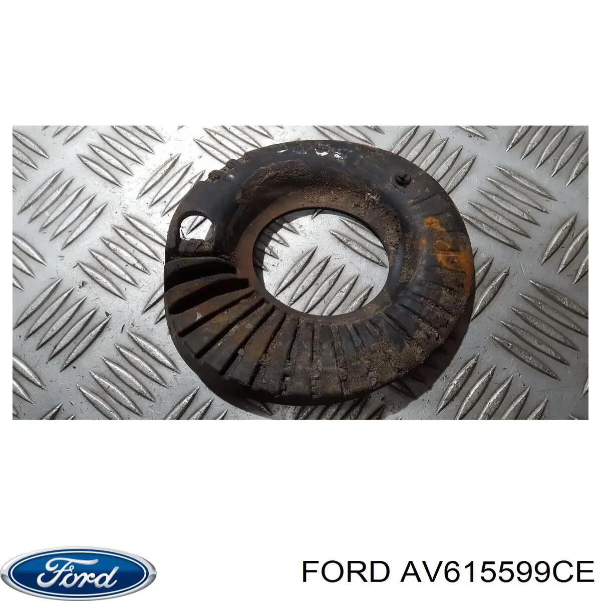Проставка (резиновое кольцо) пружины задней нижняя Ford AV615599CE цена, от 5.87 USD