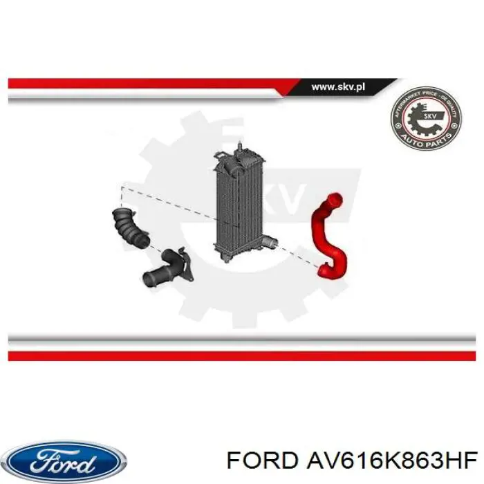  Ford AV616K863HF цена, от 23.62 USD