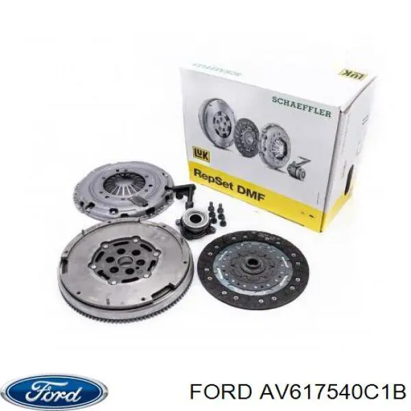 Купить AV617540C1B Ford Комплект сцепления (диск, корзина, подшипник)