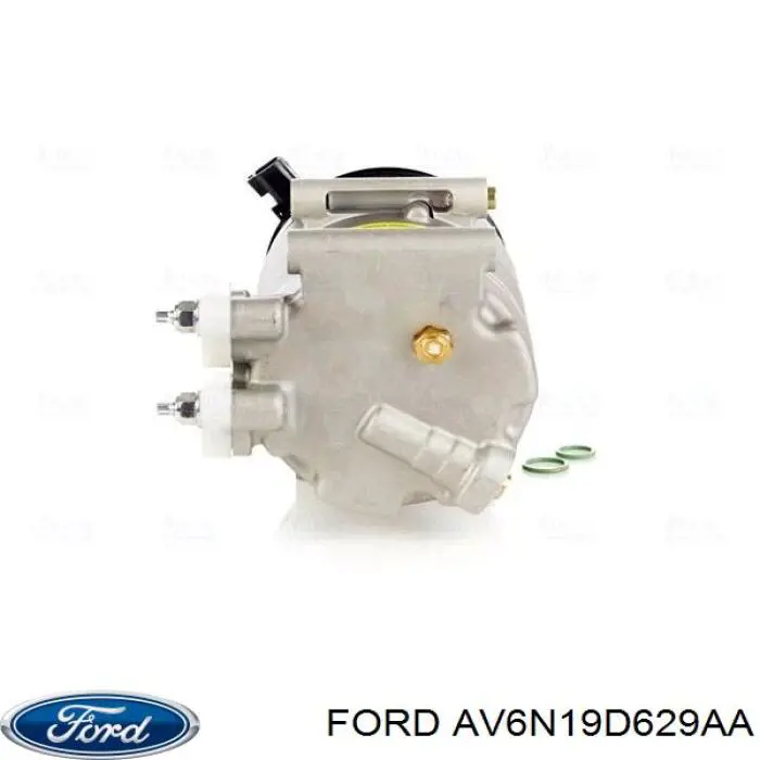 Купить AV6N19D629AA Ford Компрессор климатической установки