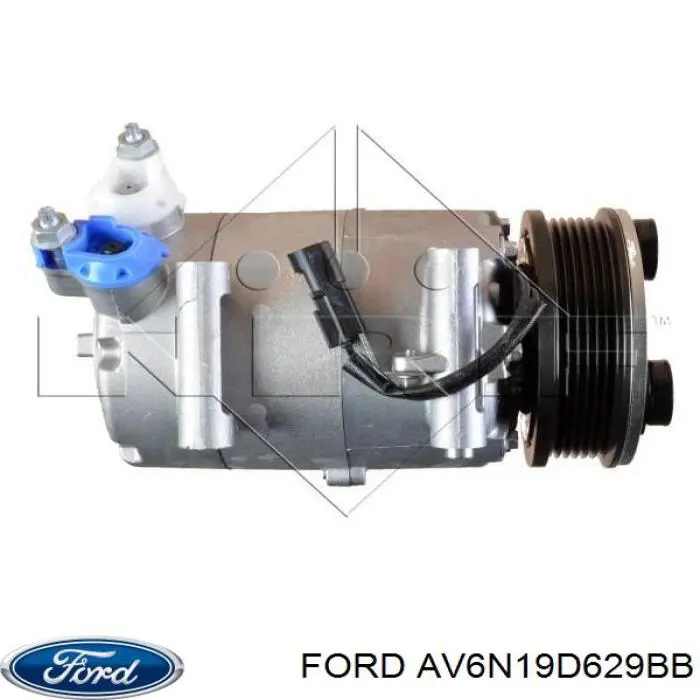Купить AV6N19D629BB Ford Компрессор климатической установки