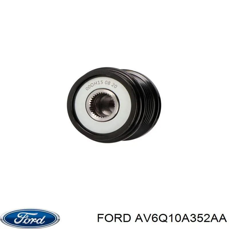 AV6Q10A352AA Ford Обгонная муфта генератора