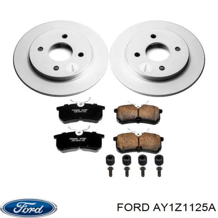 AY1Z1125A Ford Диск тормозной передний