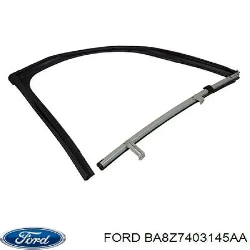 BA8Z7403145AA Ford Левый молдинг ветрового стекла