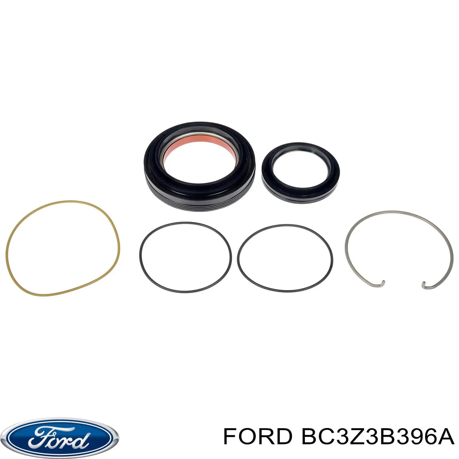 Купить BC3Z3B396A Ford Привод блокировки дифференциала переднего моста