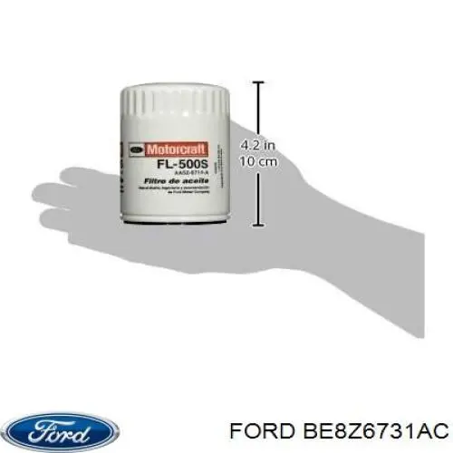 Фільтр масляний BE8Z6731AC Ford