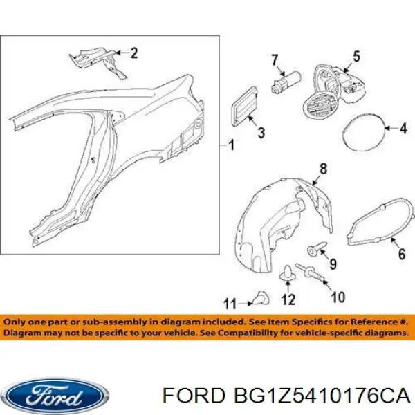 BG1Z5410176CA Ford 