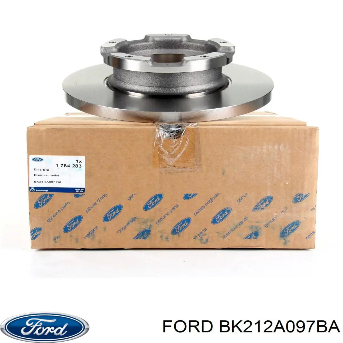 Купить BK212A097BA Ford Диск тормозной задний
