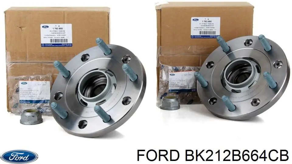Задняя ступица BK212B664CB Ford