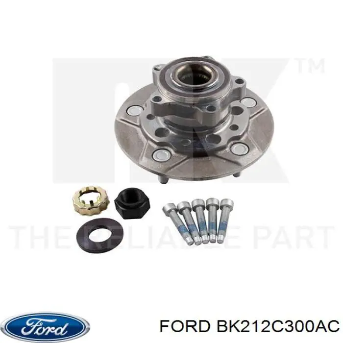 Купить BK212C300AC Ford Ступица переднего колеса