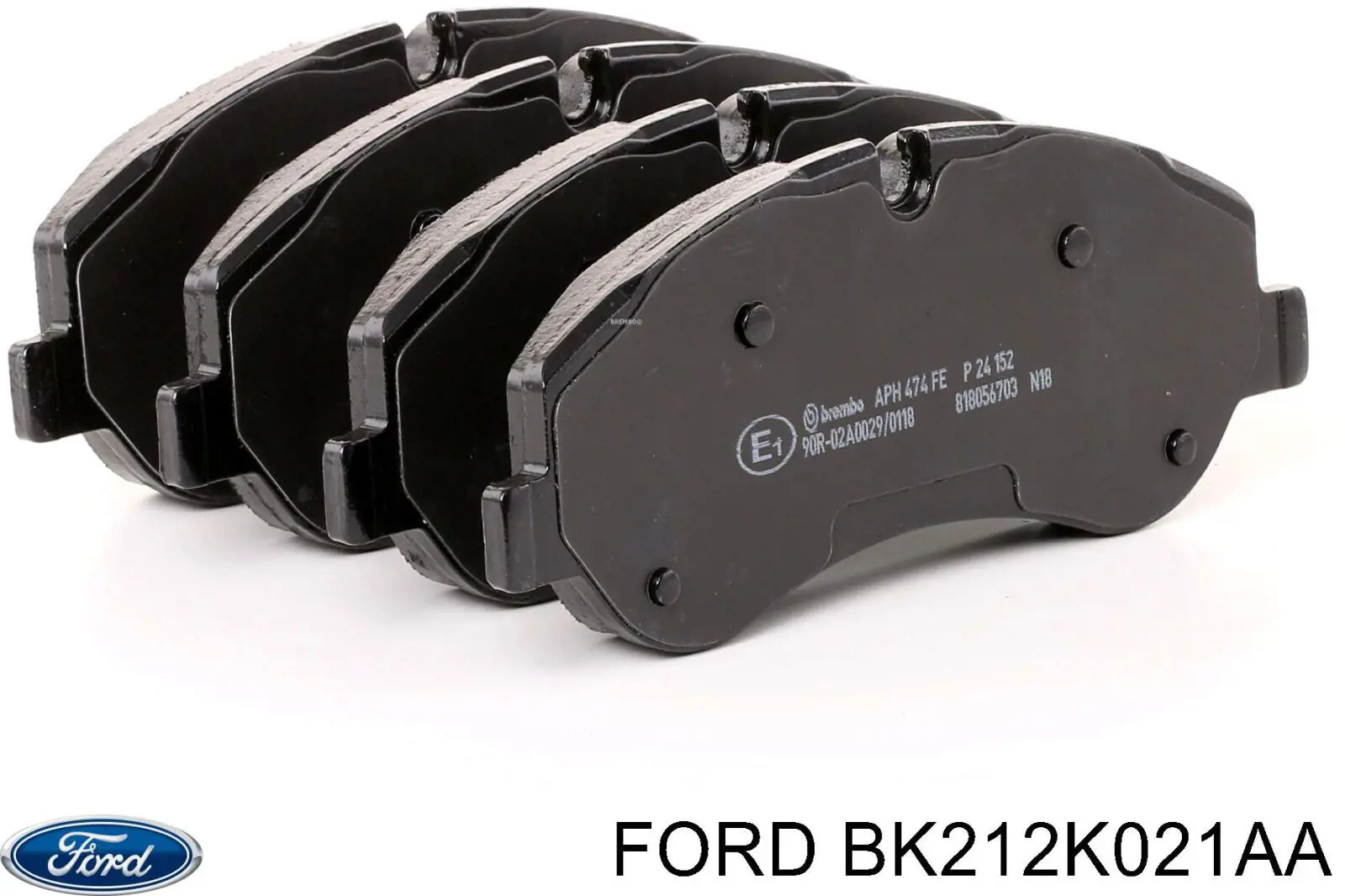 Колодки Ford BK212K021AA цена, от 29.14 USD