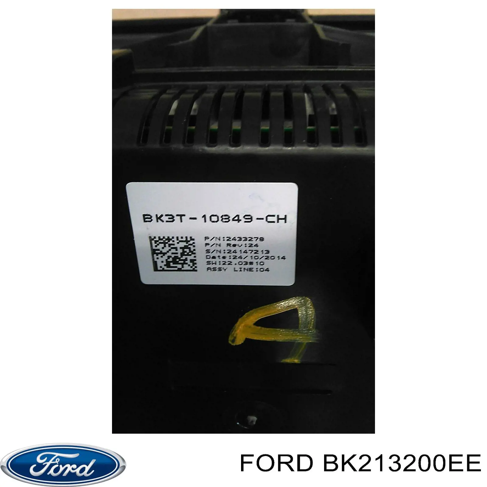 Рулевая рейка BK213200EE Ford