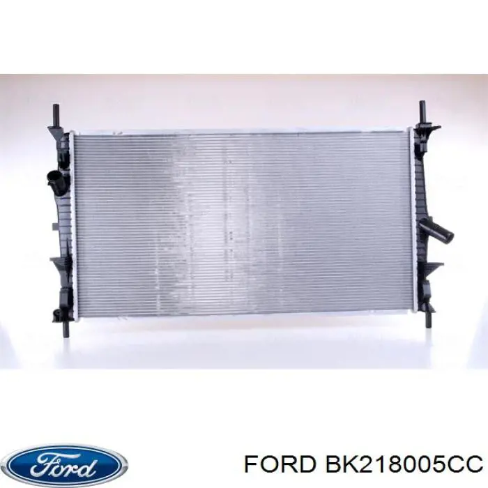 BK21-8005-CC Ford радиатор