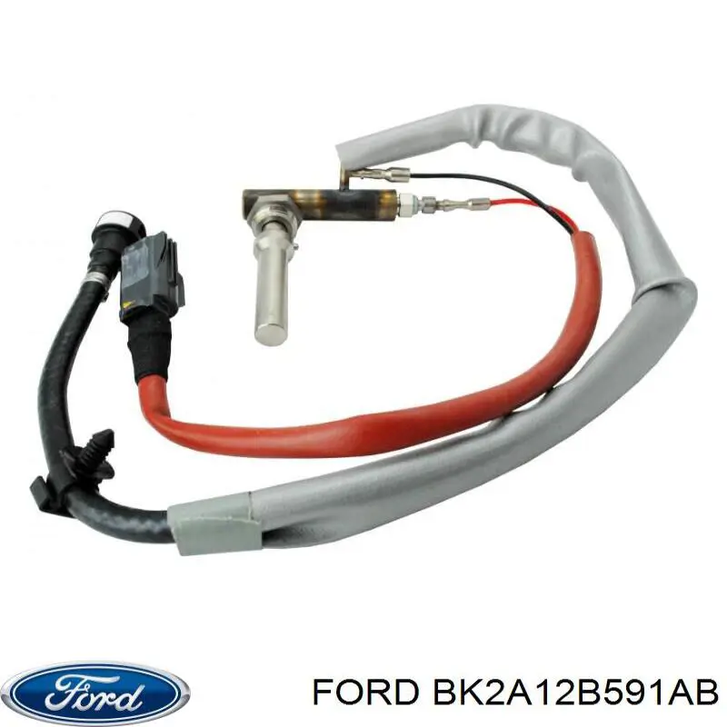 Датчик температуры отработавших газов (ОГ), после сажевого фильтра BK2A12B591AB Ford