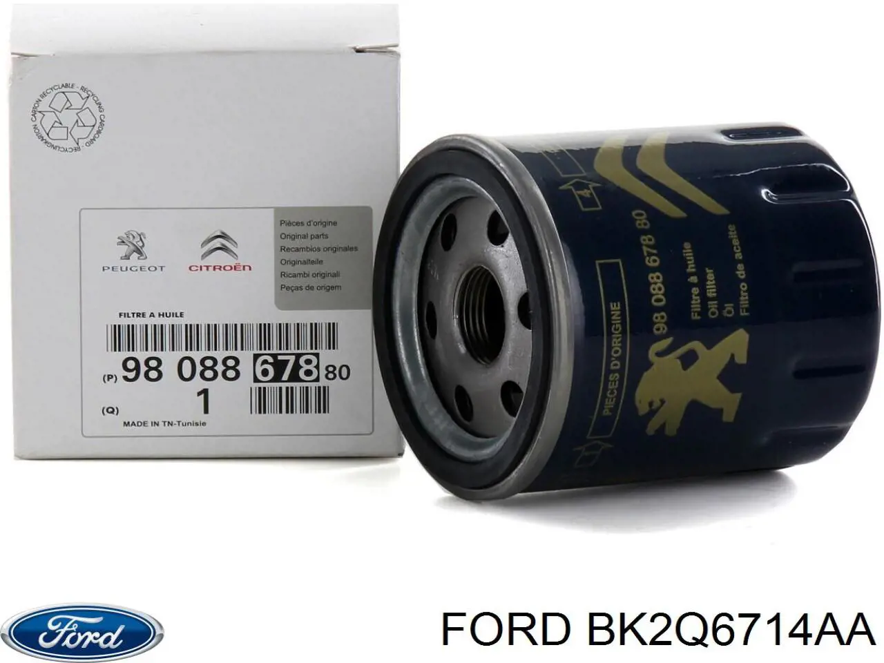 Масляный фильтр BK2Q6714AA Ford