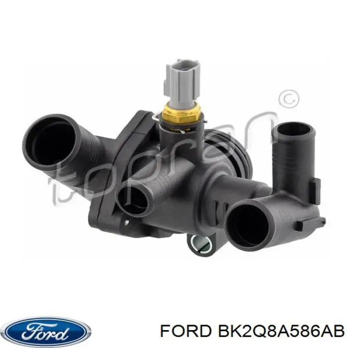 BK2Q8A586AB Ford termostato