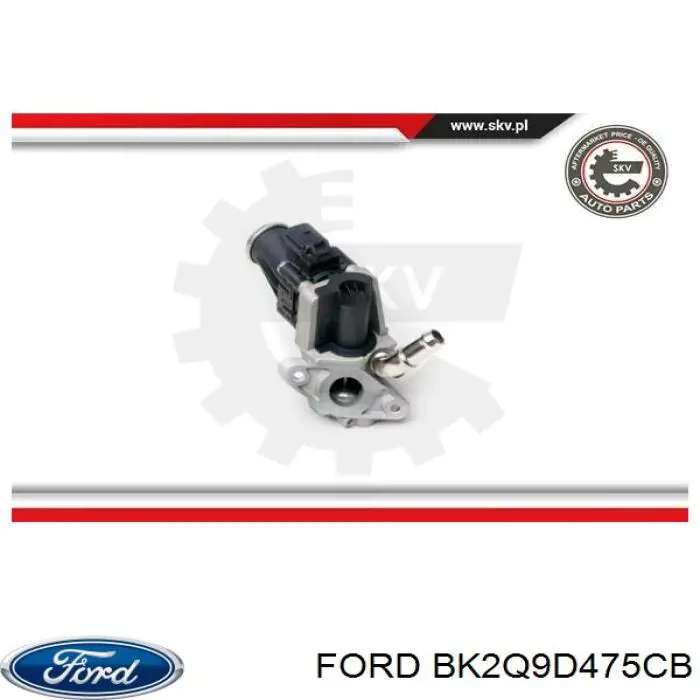 Клапан EGR рециркуляции газов Ford BK2Q9D475CB
