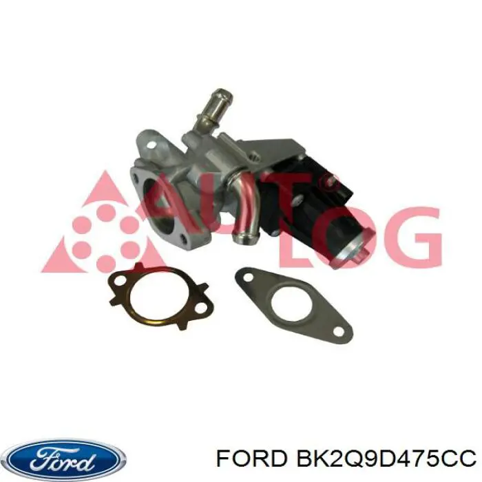 Купить BK2Q9D475CC Ford Клапан EGR системы рециркуляции отработавших газов