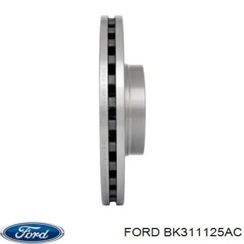 Передние тормозные диски BK311125AC Ford