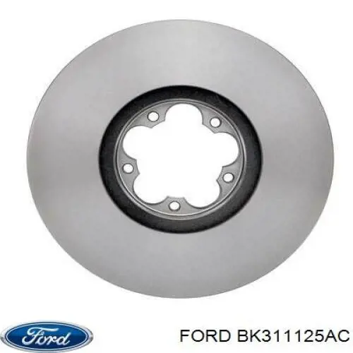 Тормоз дисковый передний Ford BK311125AC цена, от 59.28 USD
