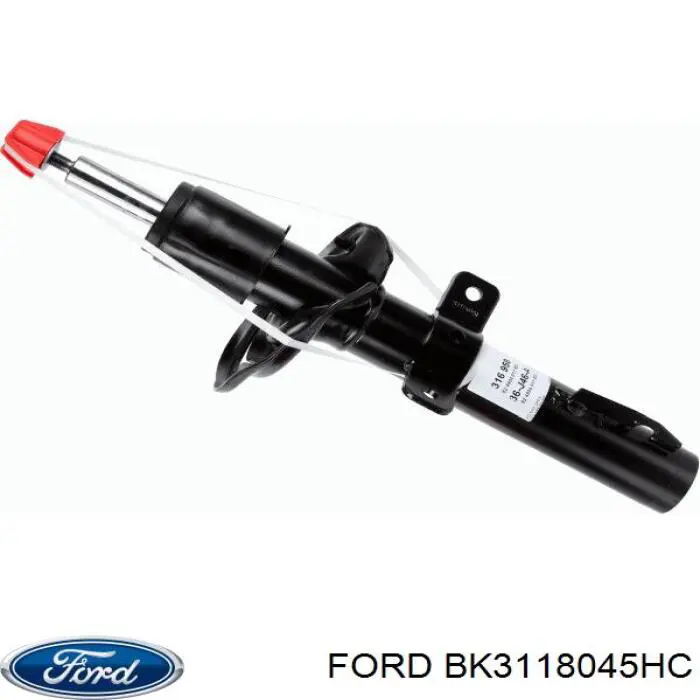 Стойка амортизатора передняя Ford BK3118045HC цена, от 100.08 USD