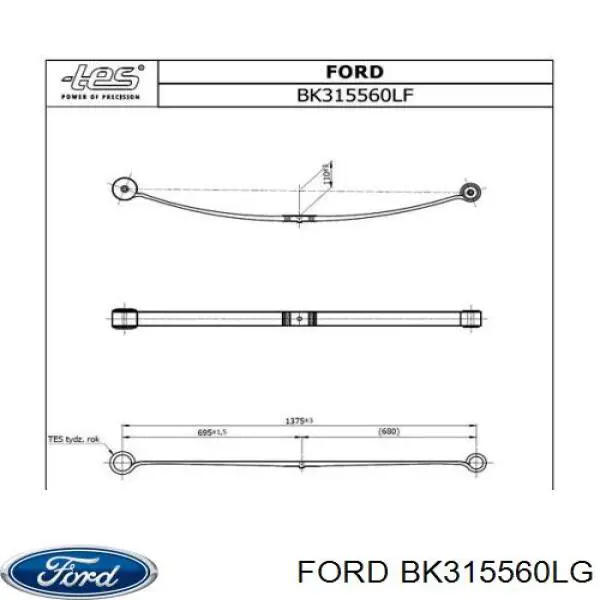  BK315560LG Ford