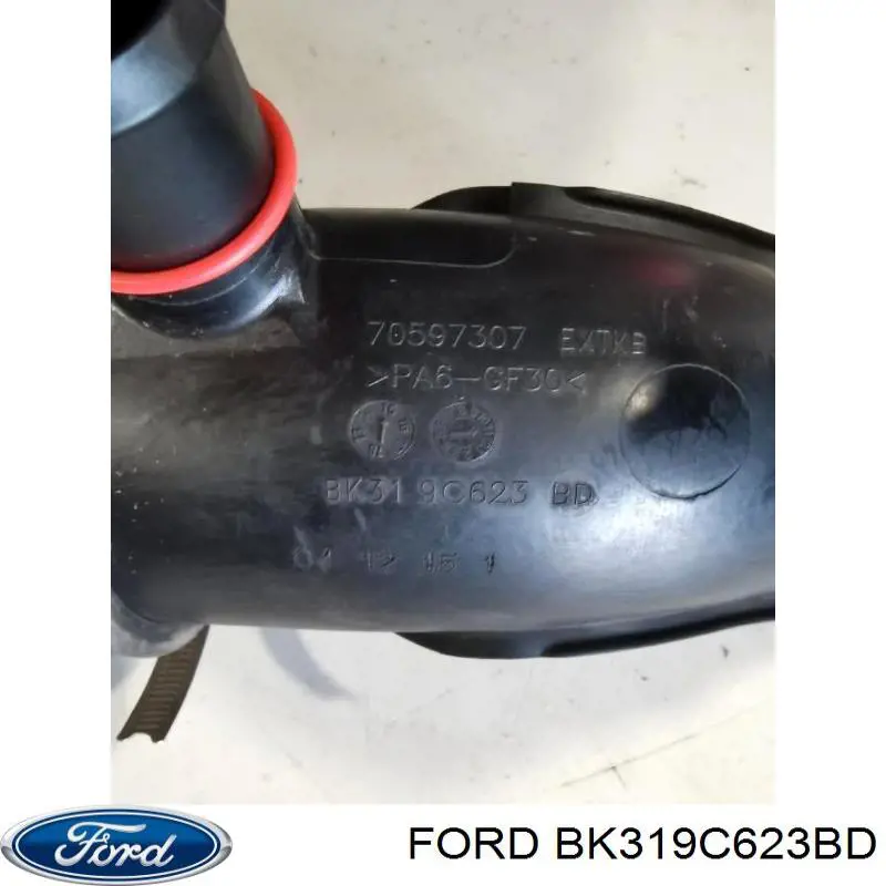 Cano derivado de ar, entrada de filtro de ar para Ford Transit (V)