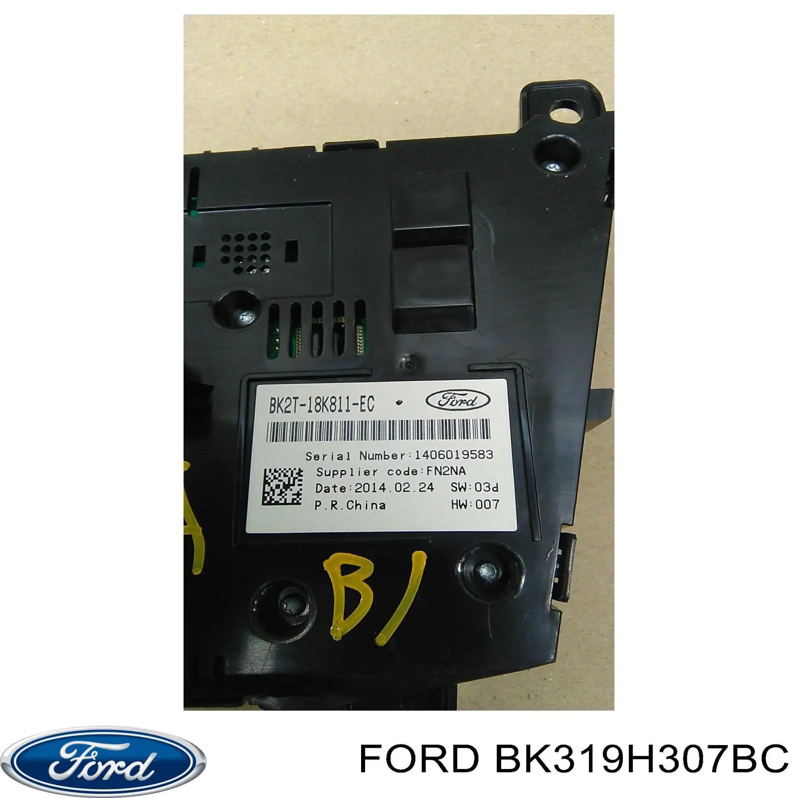  BK319H307BC Ford