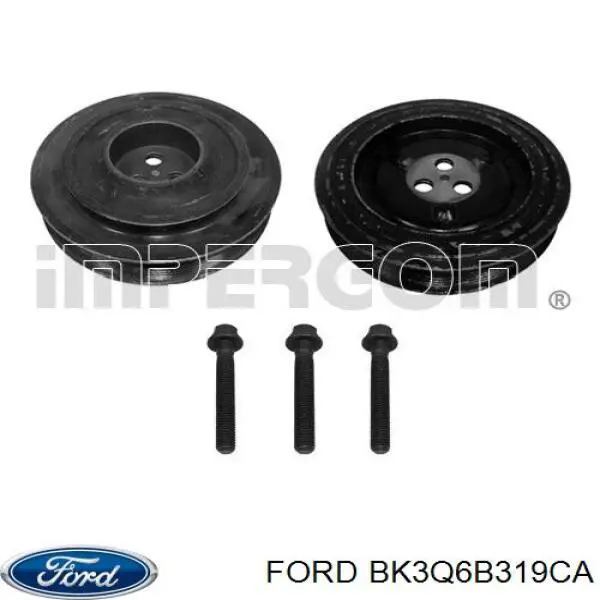 Купить BK3Q6B319CA Ford Шкив-демпфер коленвала