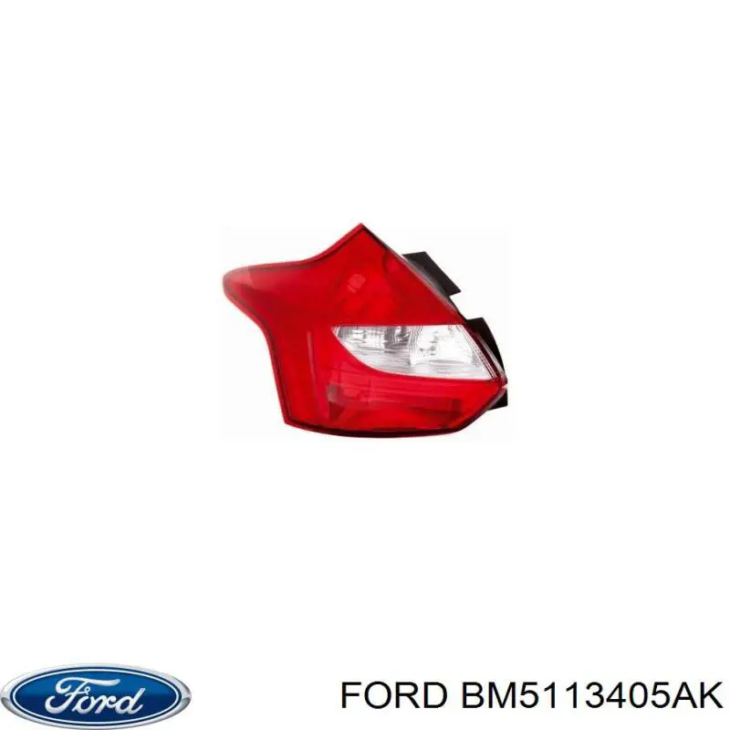 Фонарь задний левый BM5113405AK Ford