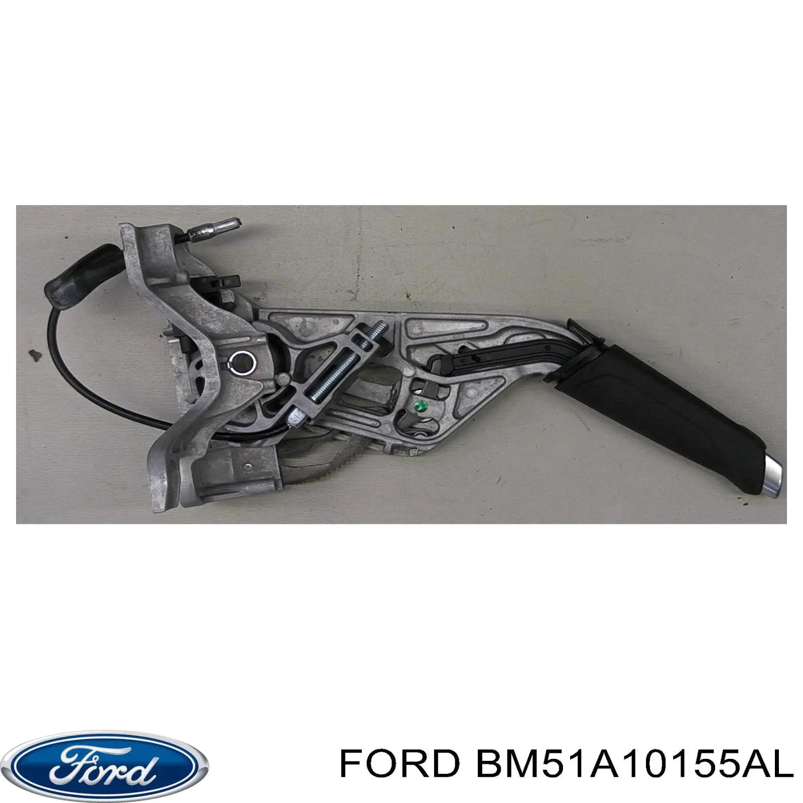 BM51A10155AL Ford накладка (молдинг порога наружная левая)