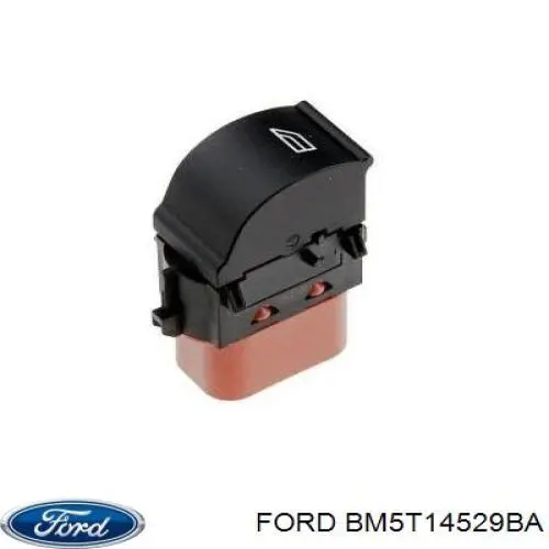 1690874 Ford кнопка включения мотора стеклоподъемника передняя правая