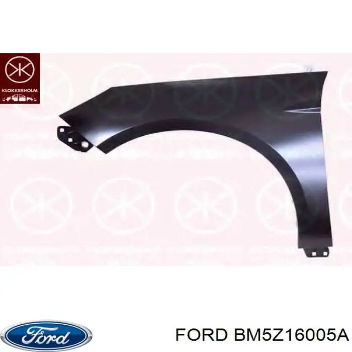 Крыло переднее правое BM5Z16005A Ford