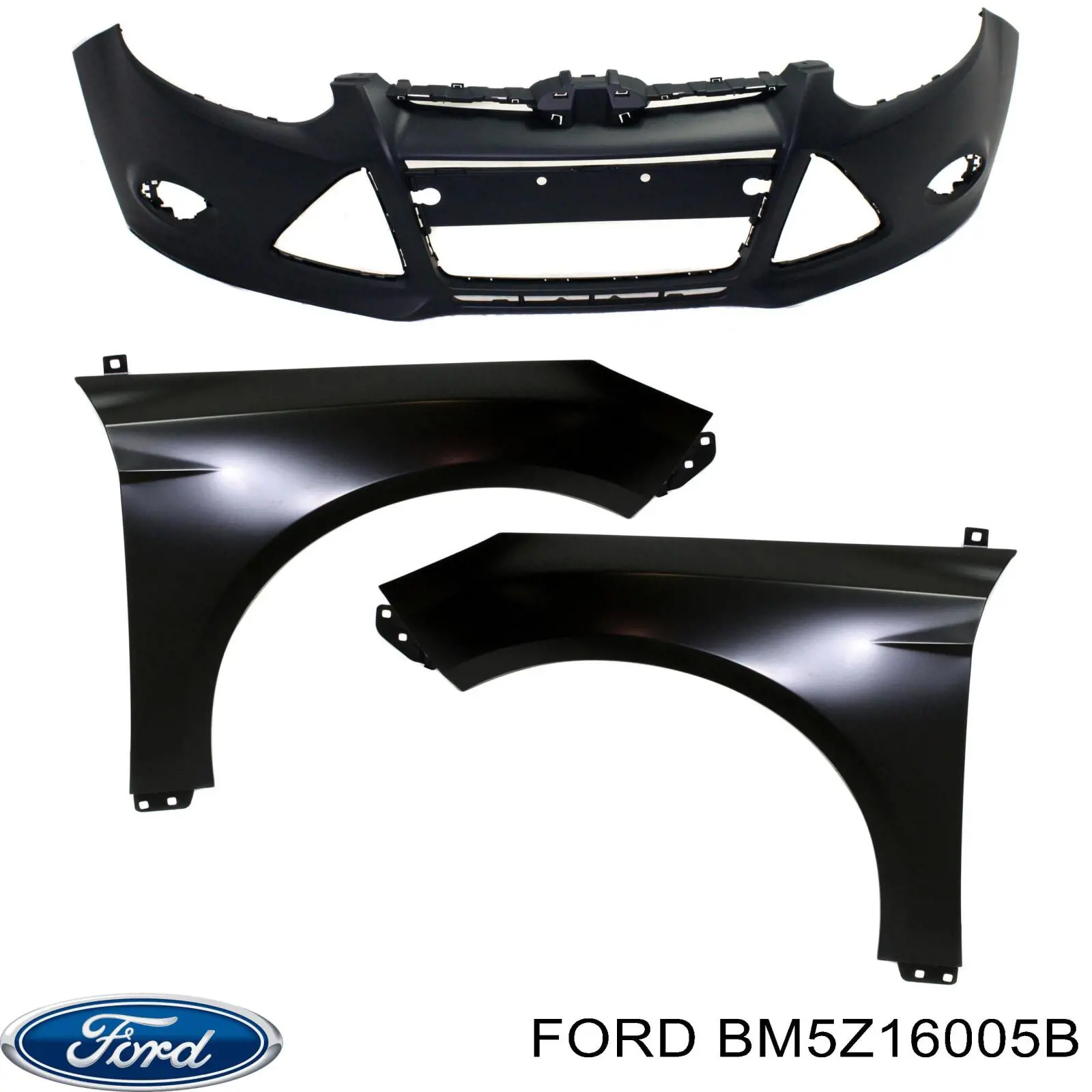 Боковая часть передняя правая Ford BM5Z16005B цена, от 57.01 USD